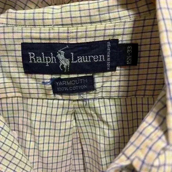 Ralph Lauren Men’s button down cotton shirts L/S - Picture 2 of 10